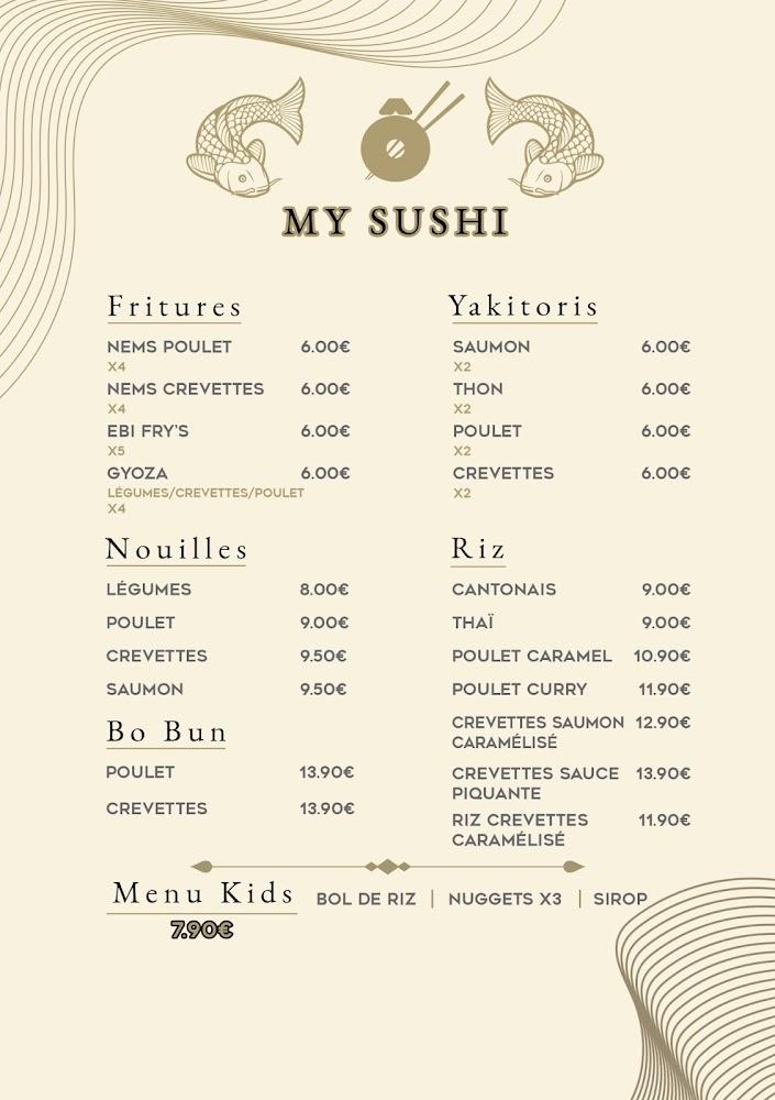Ô My Sushi - Menu Image 4